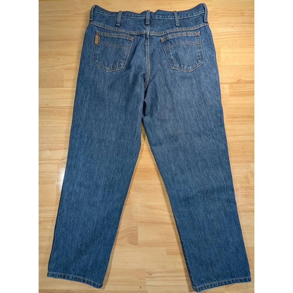 Cinch Mens Blue Denim Relaxed Fit Straight‎ Leg Jeans 34x30 MB90530 002 Medium